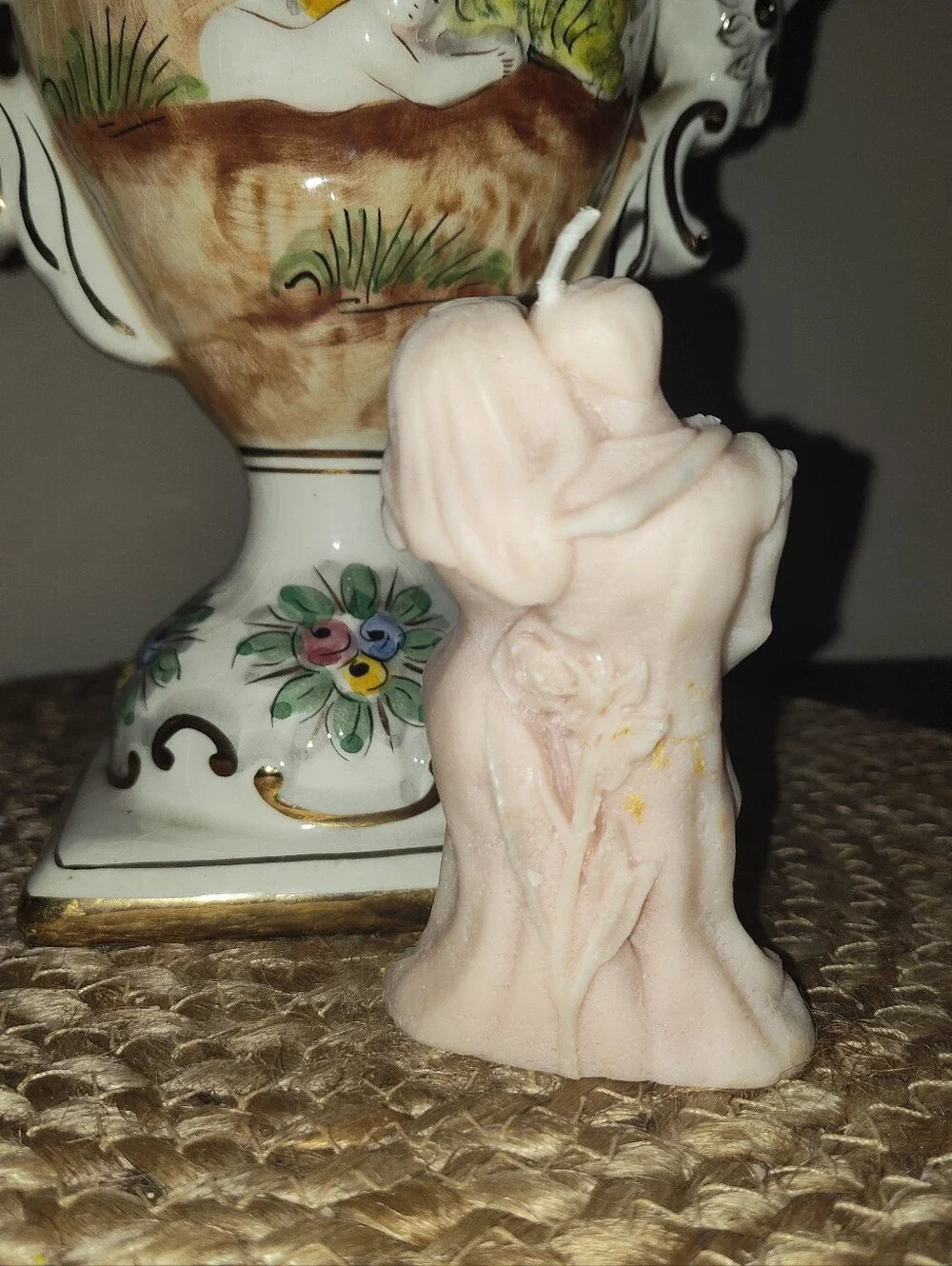 Romantic Embrace Sculpted Candle